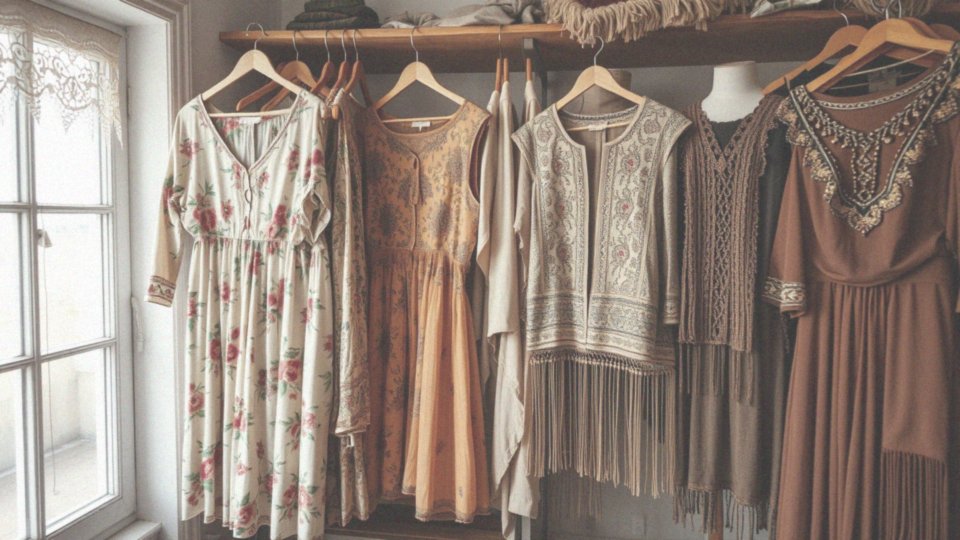 Jakie są różnice między strojami hipisowskimi a stylami boho?