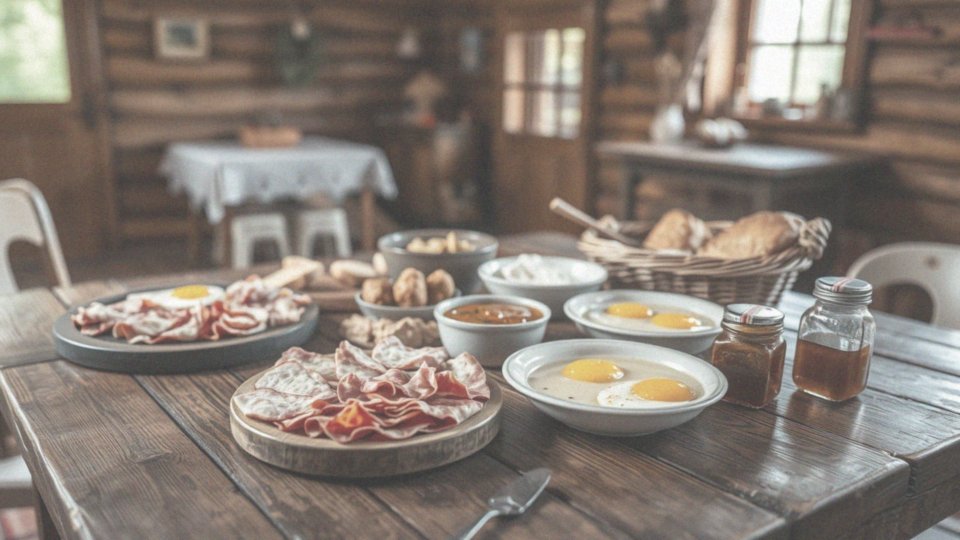 Jakie są typowe posiłki serwowane w ramach noclegów z wyżywieniem?