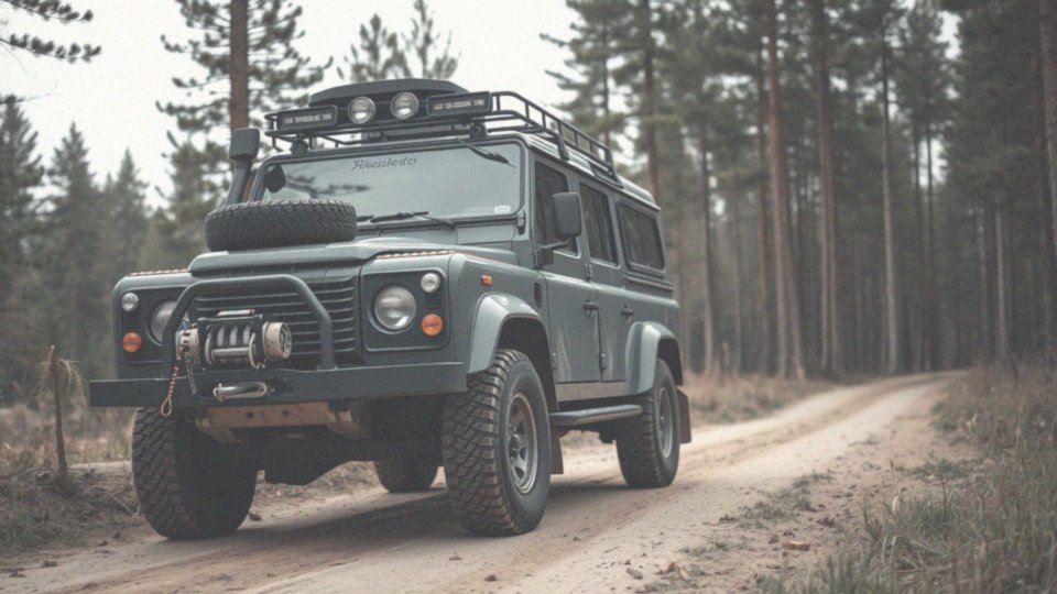 Jakie wyposażenie opcjonalne jest dostępne dla pojazdów 4x4?