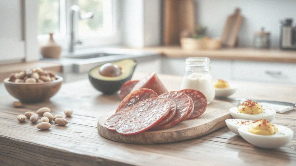 Jak przygotować sycące keto przekąski pomiędzy posiłkami?