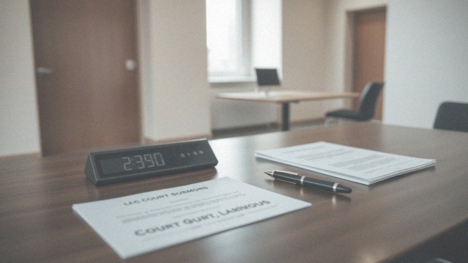 Jakie są terminy składania odpowiedzi na pozew?