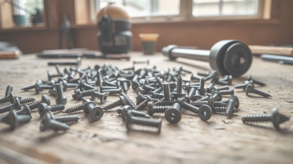 Jakie wkręty są zalecane do stosowania z kołkami 8 mm?