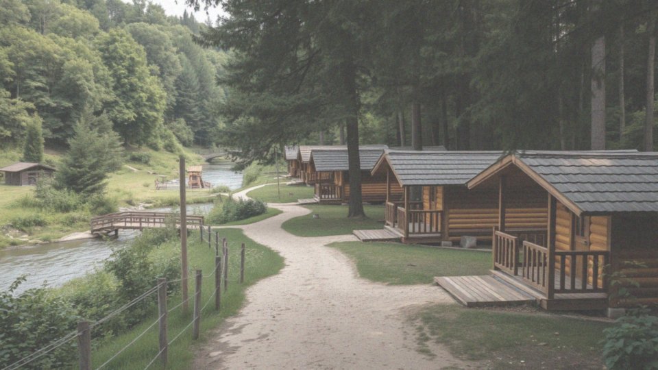 Co oferują domki letniskowe nad rzeką Tanew?
