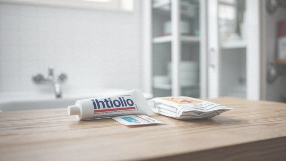 Czy maść ichtiolowa można stosować na otwarte rany?