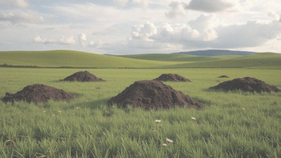 Jakie funkcje pełnią kopce kreta?