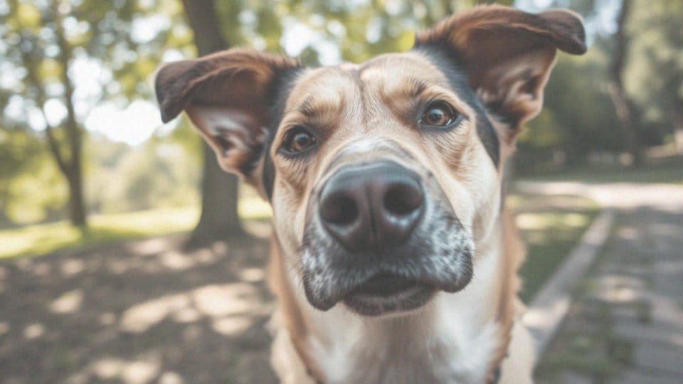 W jaki sposób pies odzwierciedla swój nastrój przez ustawienie uszu?