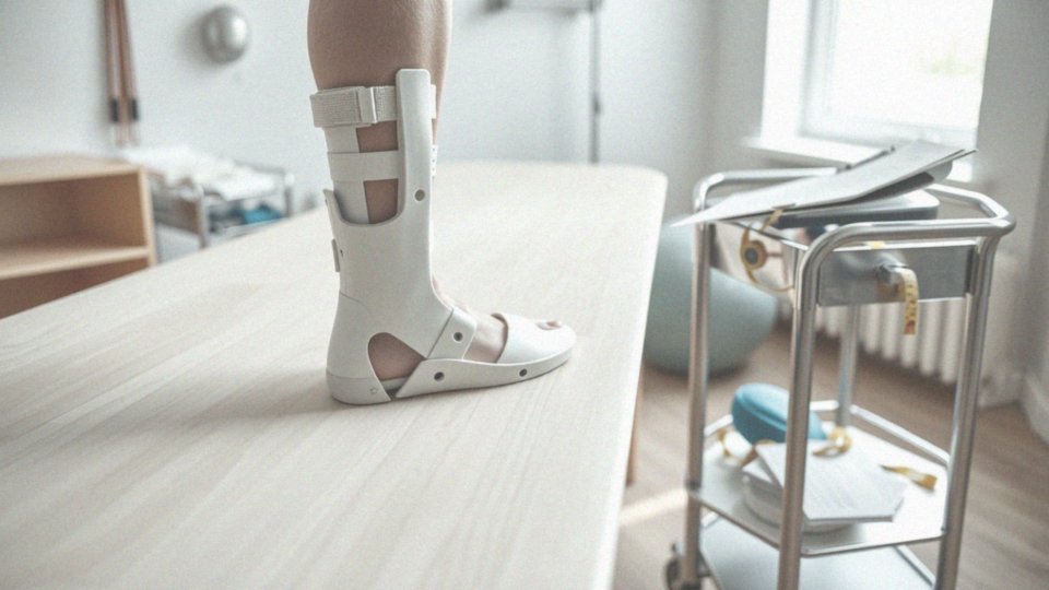 Jakie zaopatrzenie ortopedyczne może być potrzebne w rehabilitacji nerwu strzałkowego?