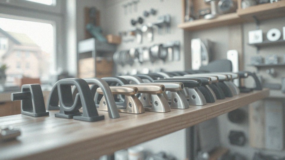 Jakie materiały są używane do produkcji klamek okiennych?