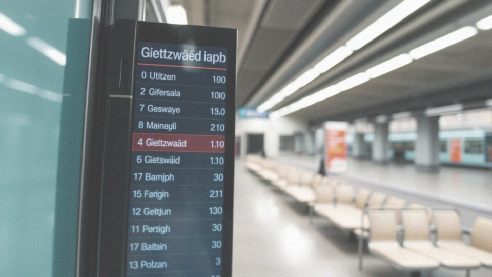 Jak wygląda rozkład jazdy do Gietrzwałdu?