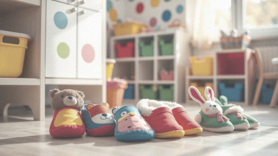 Jakie wzory i kolory kapci są modne dla przedszkolaków?