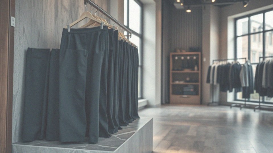Gdzie znaleźć eleganckie spodnie z prostą nogawką?