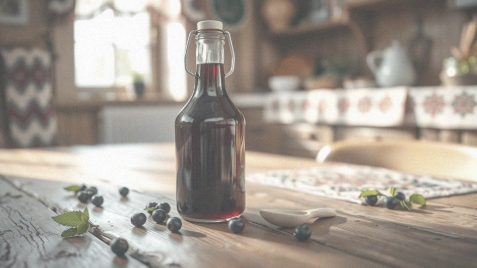 Jakie jest dawkowanie syropu z czarnego bzu?